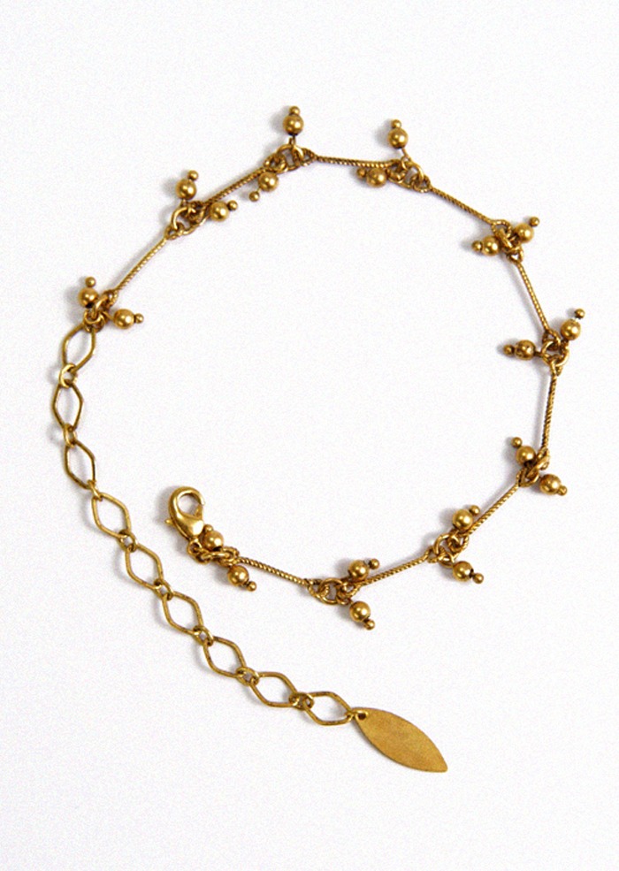 [SALE] GOLD BALL ANKLET