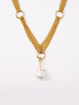 Sienna pearl necklace