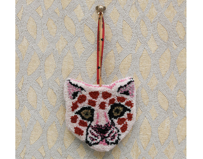 Pinky Leopard Cub Hanger