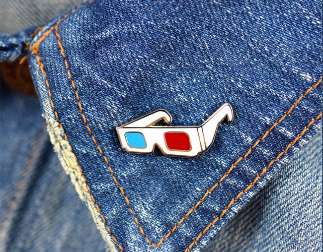 벨리 크루즈 프레스 3D Glasses Pin