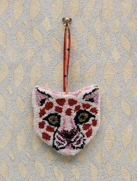 Pinky Leopard Cub Hanger