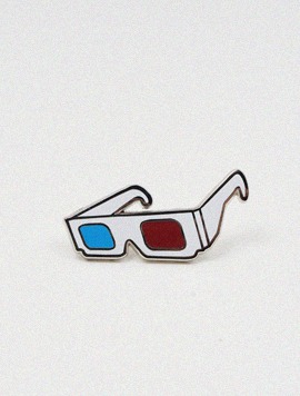 벨리 크루즈 프레스 3D Glasses Pin